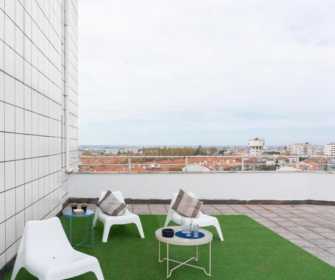 Appartement 8ROOFTOP - T2 com terraço e vista para as salinas! à Aveiro Extérieur photo